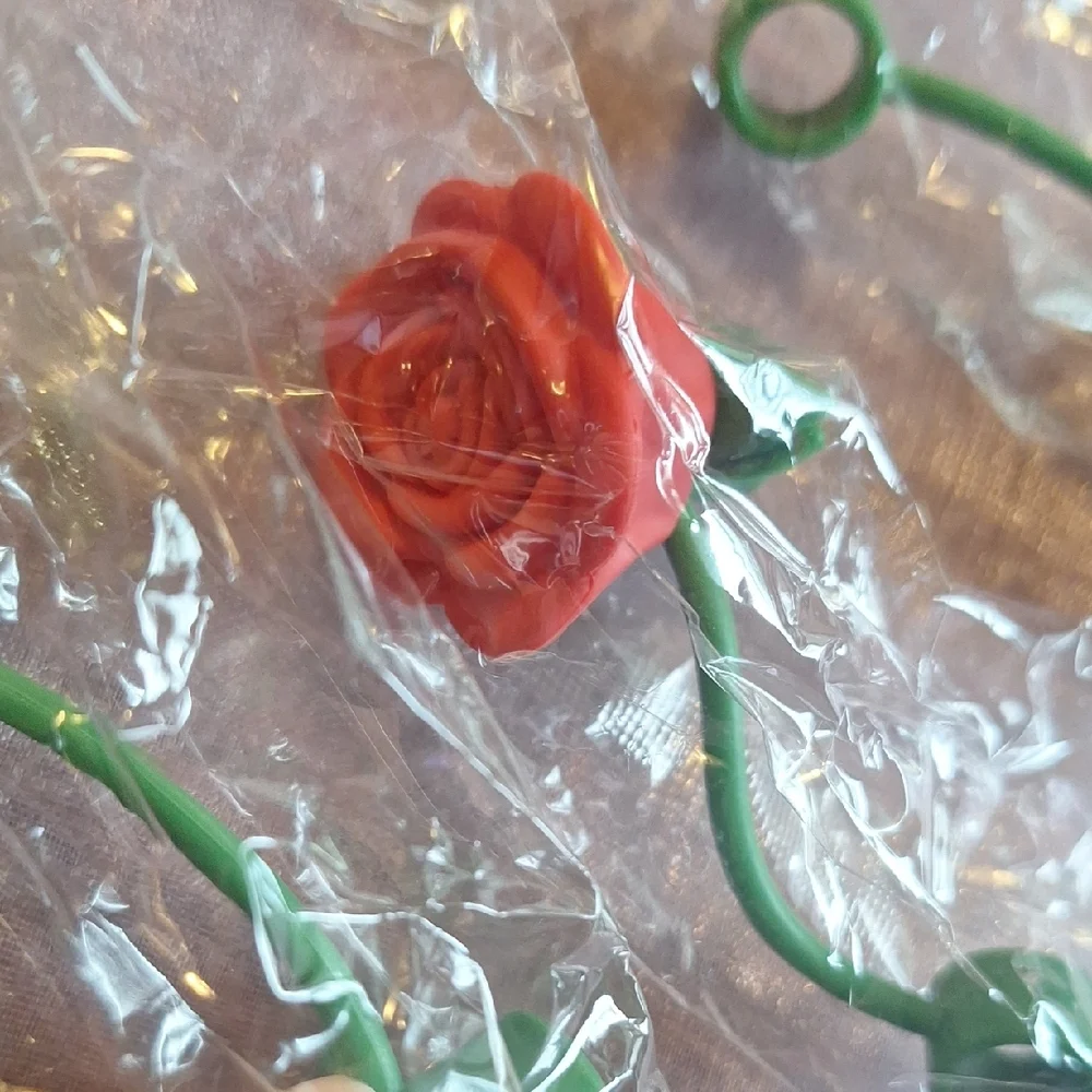 Set Of Rose Silicone Straw Topper - Straw Cover - Fits 10mm And Stanley